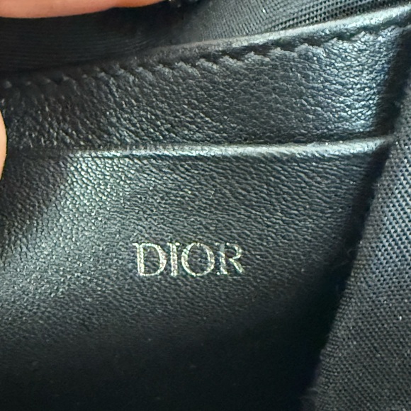 Dior Oblique Jacquard Crossbody Pouch - Picture 10 of 15